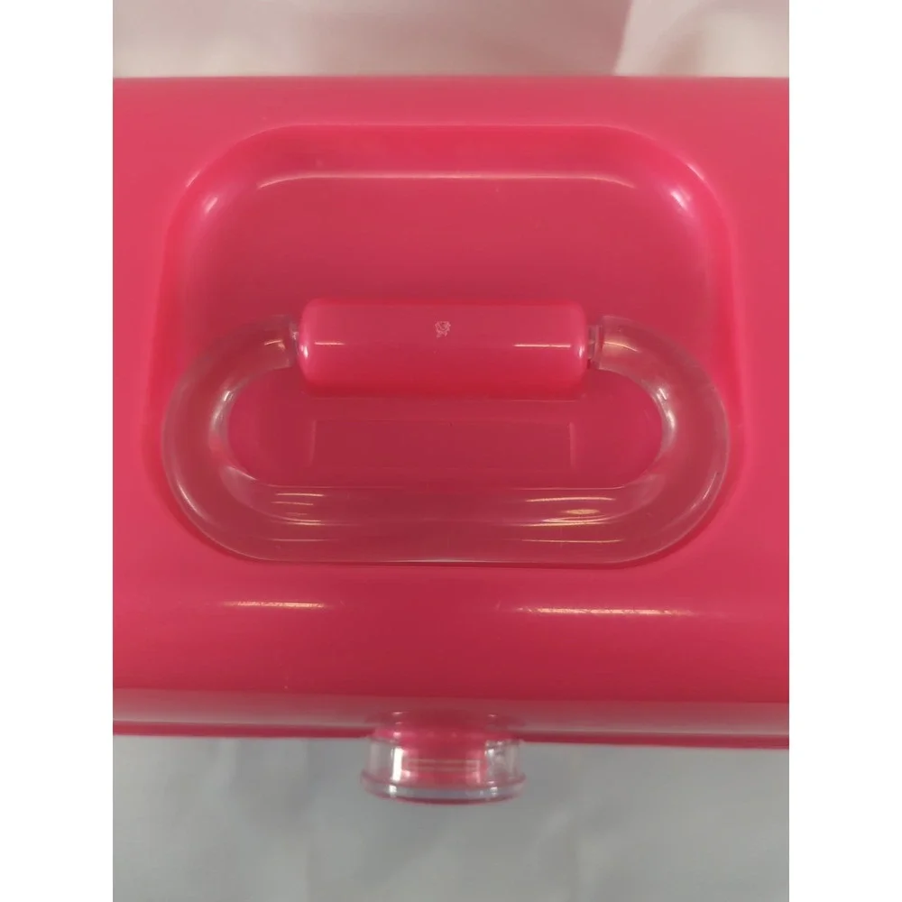 RARE Barbie Caboodles On The Go Girl Make Up Accessories Case Iconic Pink